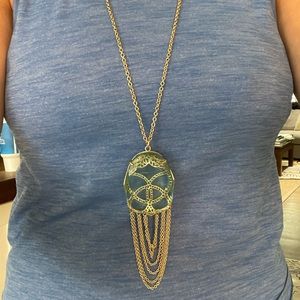 Kendra Scott statement long necklace